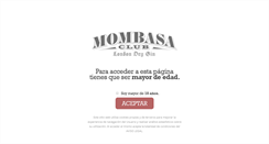 Desktop Screenshot of mombasagin.com